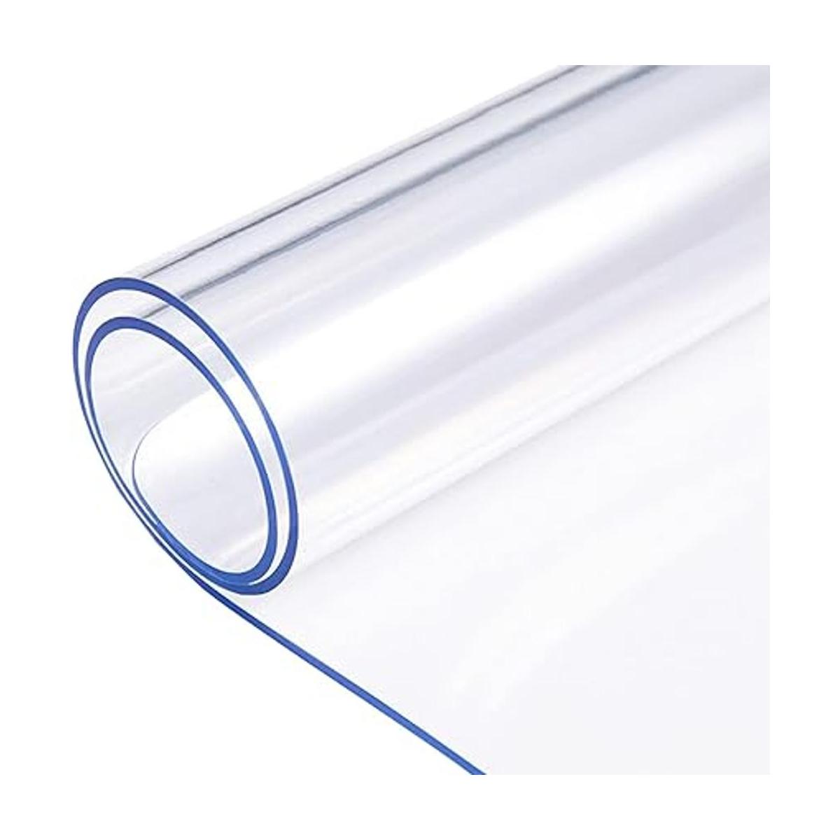 LinkGro Protector de mesa de comedor transparente de 24 x