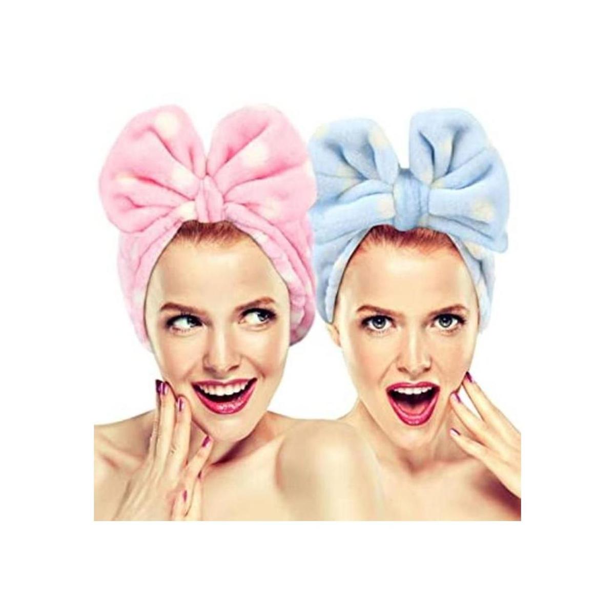 Lindas diademas de maquillaje para lavado de cara ducha