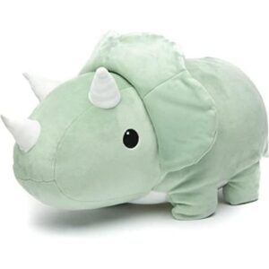 Linda almohada de peluche de dinosaurio para niños_1
