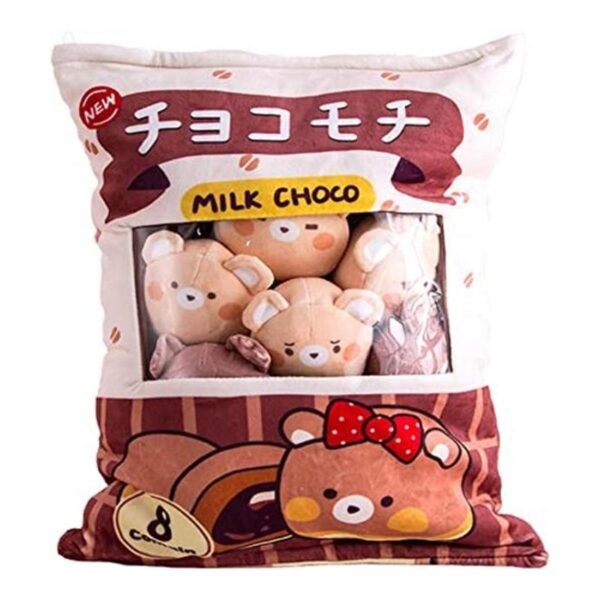 Lindo juguete de peluche suave almohada de peluche_1