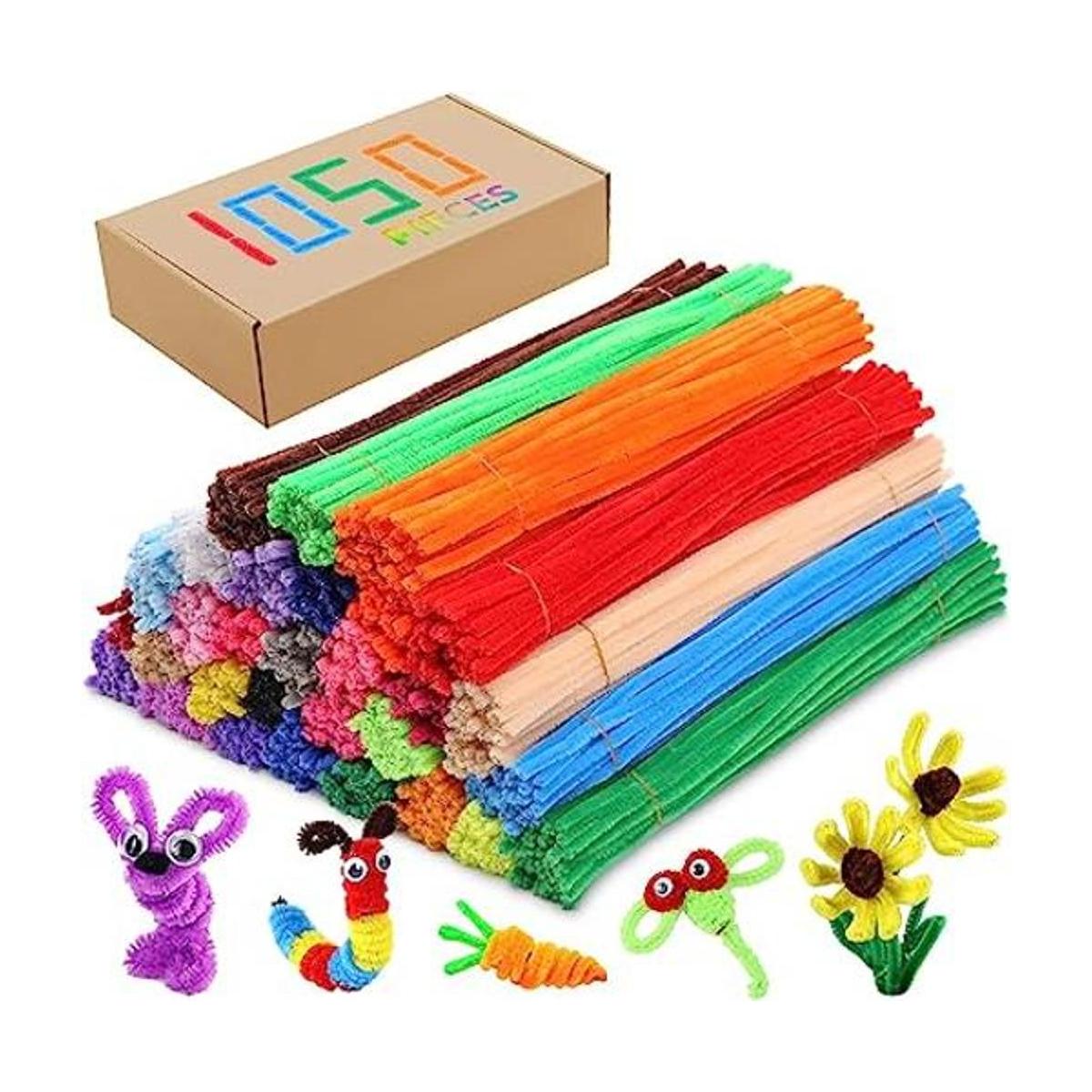 Limpiadores de tuberías tallos de chenilla 1050 piezas