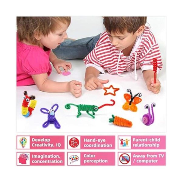 Limpiadores de tuberías tallos de chenilla 1050 piezas_5