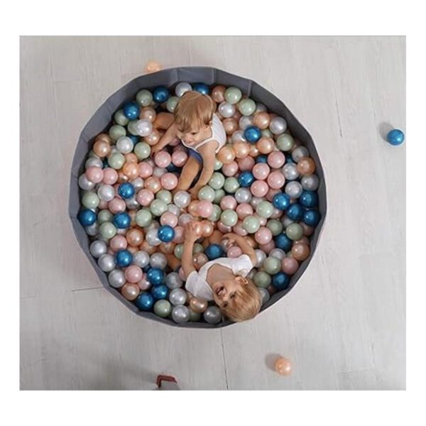 LimitlessFunN Kids Alberca de pelotas plegable de doble_3