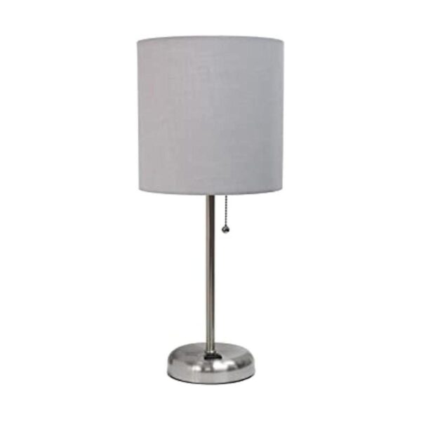 Limelights LT2024GRY Lámpara de mesa con salida de carga_1