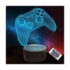Lightzz Luz nocturna de gamepad 3D lámpara de ilusión de_1