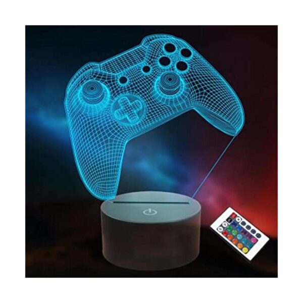 Lightzz Luz nocturna de gamepad 3D lámpara de ilusión de_1