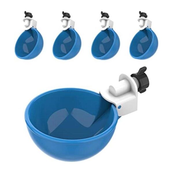 Lil Clucker Paquete de 5 vasos de agua de pollo grandes_1