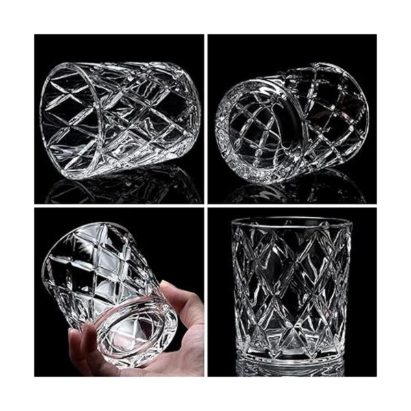 Lighten Life Juego de decantador de whisky juego de