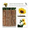 Lilithye Flores artificiales flores de girasol de seda_3