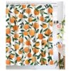 Lifeel Cortinas de ducha naranjas cortinas de ducha