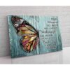 Lienzo decorativo para pared diseño de mariposas con_1