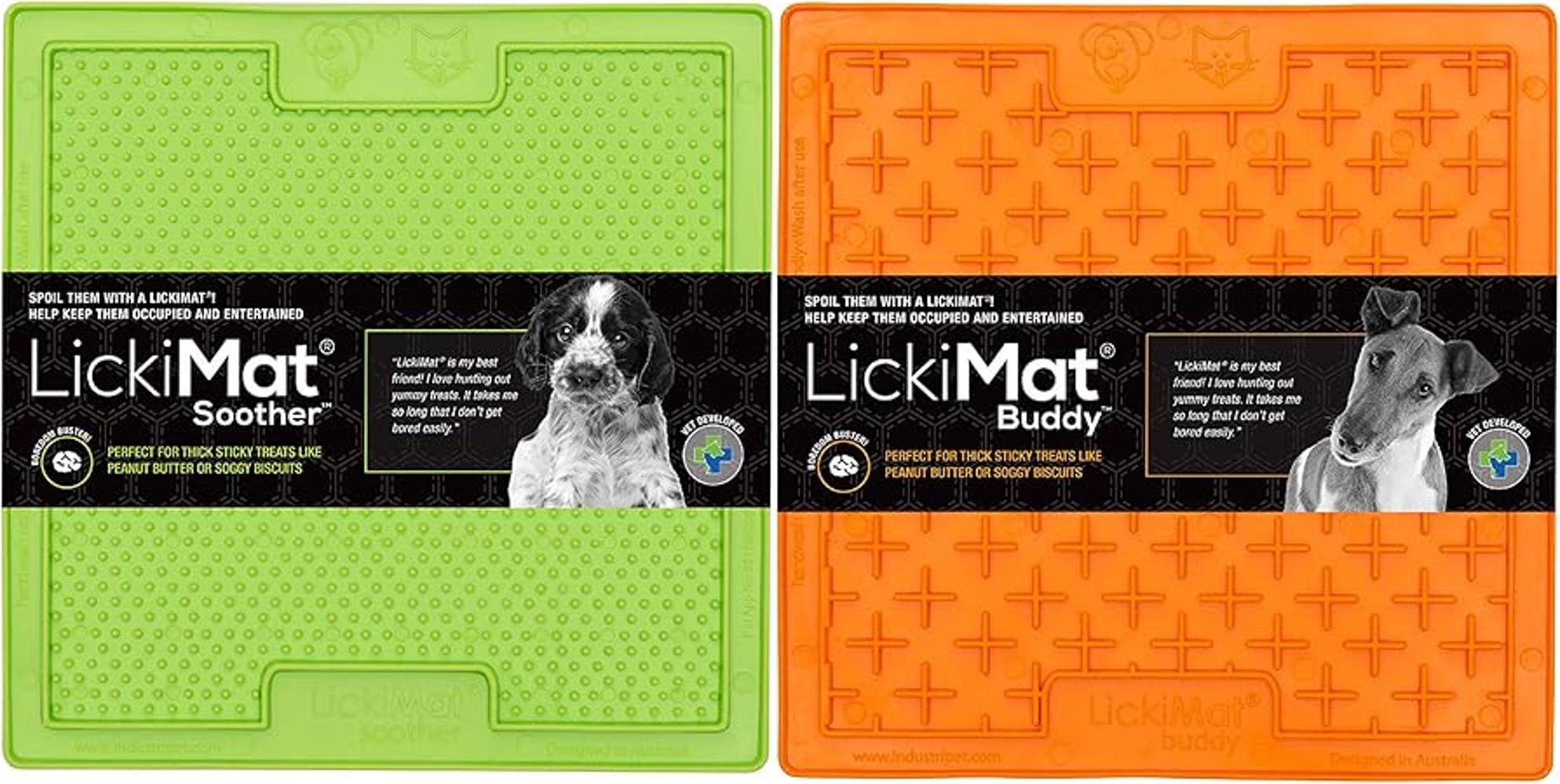 Lickimat Classic alimentador lento para perros para el