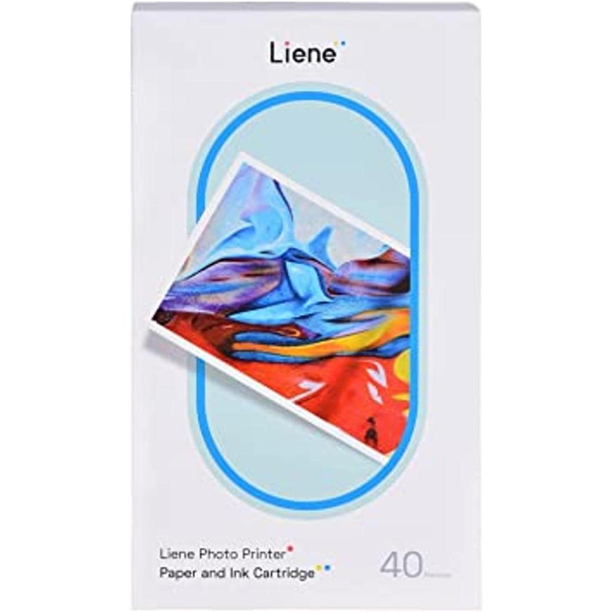 Liene Papel para impresora fotográfica paquete de 40