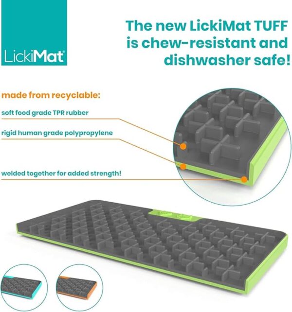 Lickimat Tuff alimentadores lentos resistentes para_3