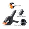 Lidlife 16 clips incluyen 8 clips de resorte resistentes_4