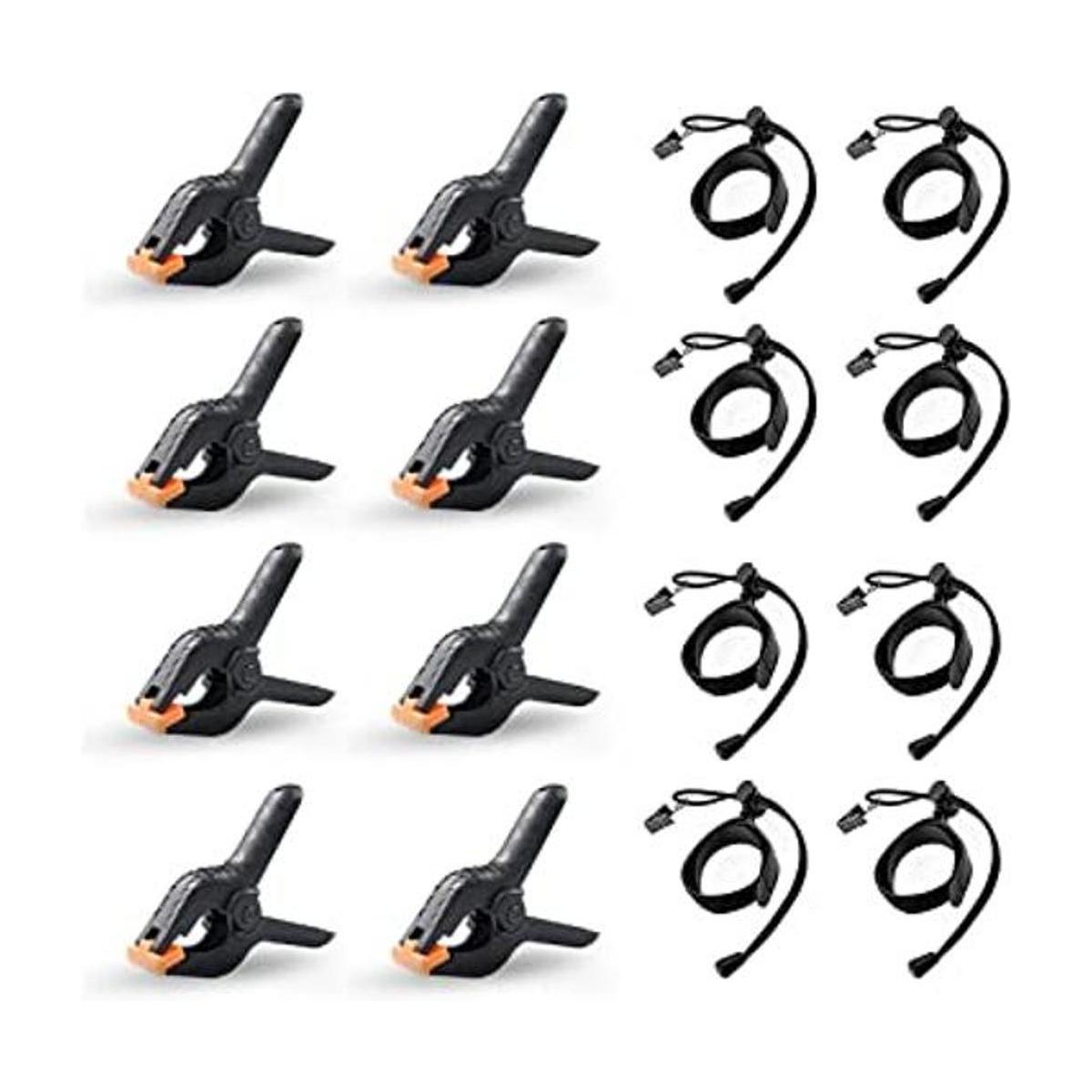 Lidlife 16 clips incluyen 8 clips de resorte resistentes