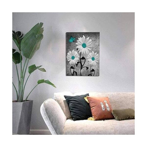 Lienzo abstracto para decoración de baño arte de pared_2