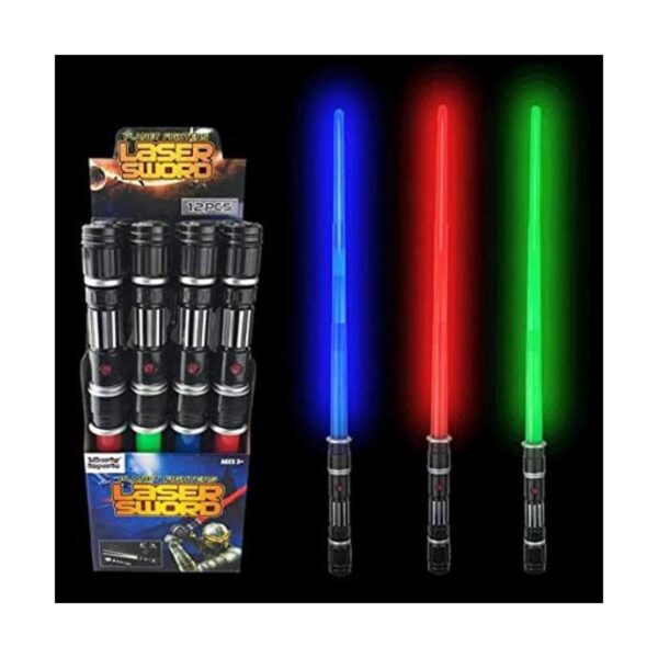 Liberty Imports Paquete de 12 espadas espaciales LED_1