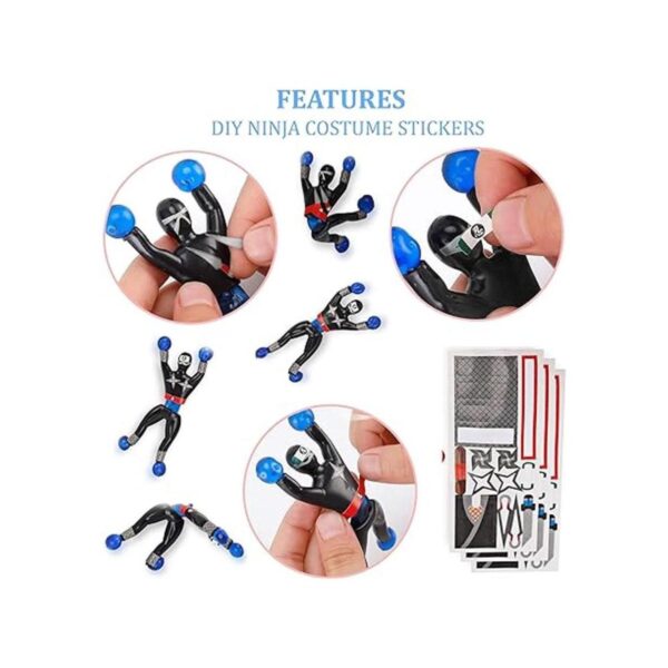Liberty Imports Ninjas adhesivas para escalar en la pared_2