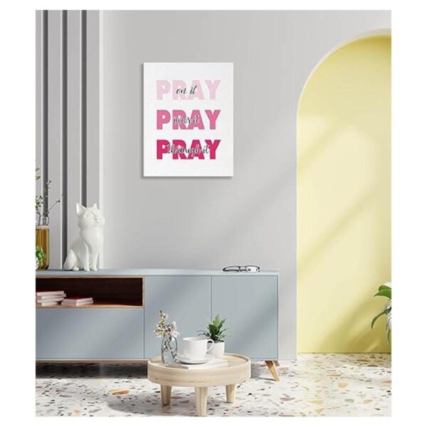 LiTiu Christian Quotes Pray on It Pray on It Pray Over It_3