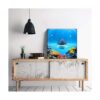 Leyzan Kit de pintura de diamante 5D con tiburones