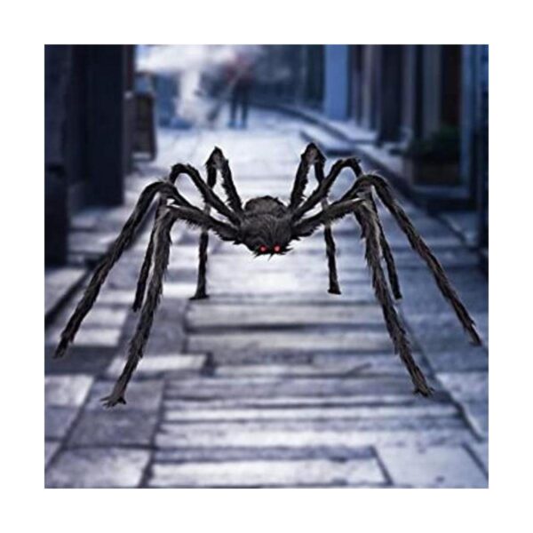 Libay Araña gigante de Halloween de 6.6 pies decoraciones_1