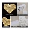 Lewondr Lámpara de mesa decorativa lámpara de noche de_5
