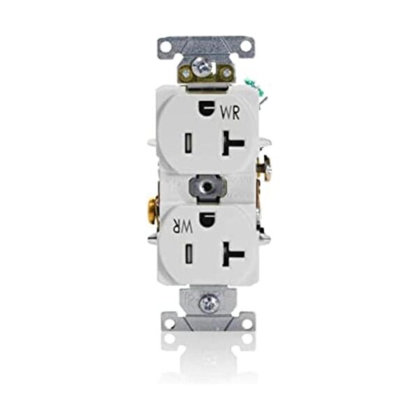 Leviton TWR20W 20 amperios 125 voltios NEMA 520R 2P 3W_1