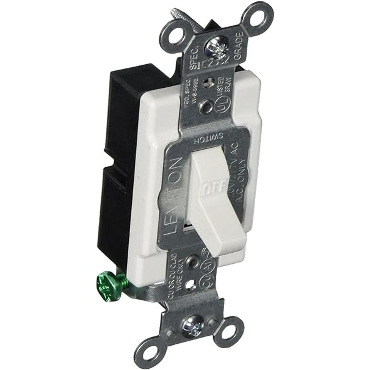 Leviton CSB120W 20Amp 120277Volt interruptor silencioso