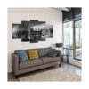 LevvArts Lienzo grande de 5 piezas para pared diseño_5