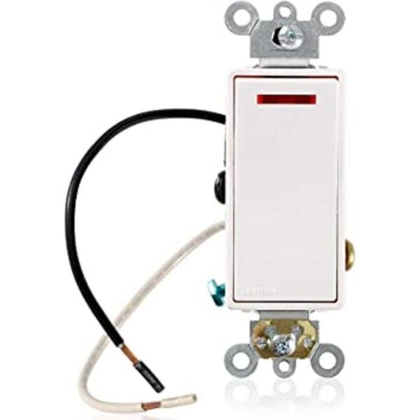 Leviton 56382W 20 amperios 120 voltios Decora Plus luz_1