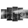 LevvArts Lienzo grande de 5 piezas para pared diseño_1