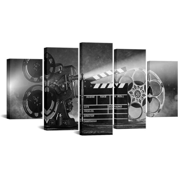 LevvArts Lienzo grande de 5 piezas para pared diseño_1
