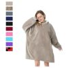 LetsFunny Sudadera holgada con capucha estilo cobija