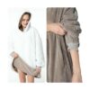 LetsFunny Sudadera holgada con capucha estilo cobija