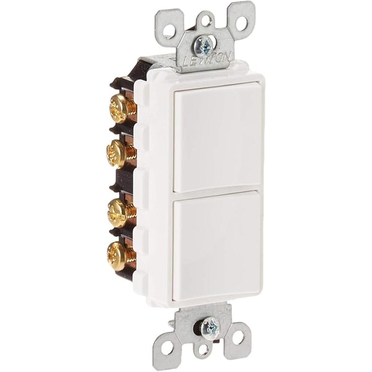Leviton 20A 120277V Decora Brand Style Interruptor de