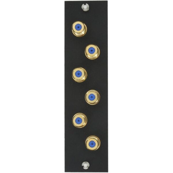 Leviton 5 F100 6 VF Fconnector placa de montaje incluye_1
