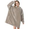 LetsFunny Sudadera holgada con capucha estilo cobija