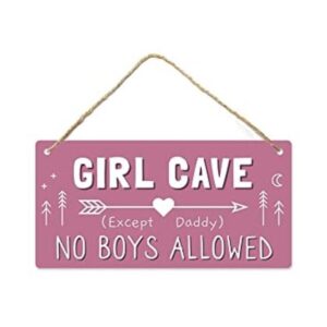 Letrero de cueva para niñas decoración de habitación de_1