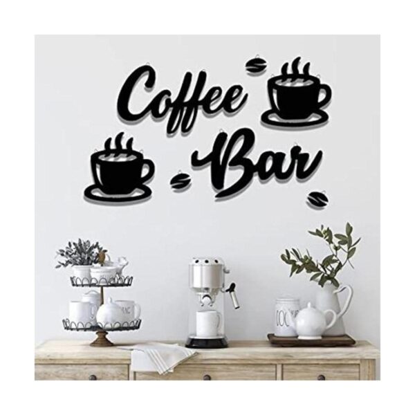 Letrero de barra de café para colgar en la pared letrero_1