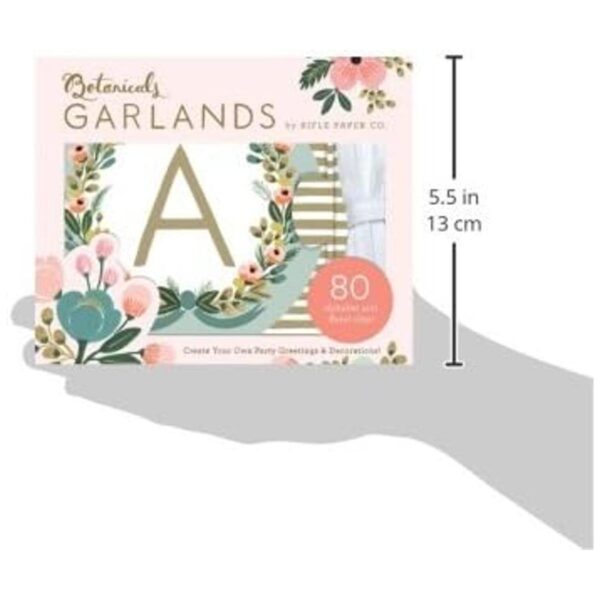Letras colgantes Botanicals por Rifle Paper Co._2