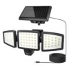Lepro Luces solares de inundación para exteriores WL5000_1