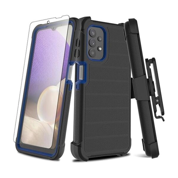 Leptech Funda para Galaxy A32 5G con protector de pantalla_1