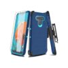 Leptech Funda para LG K51 para LG Q51 con protector de_1
