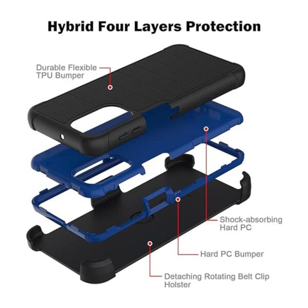 Leptech Funda para Galaxy A32 5G con protector de pantalla_5