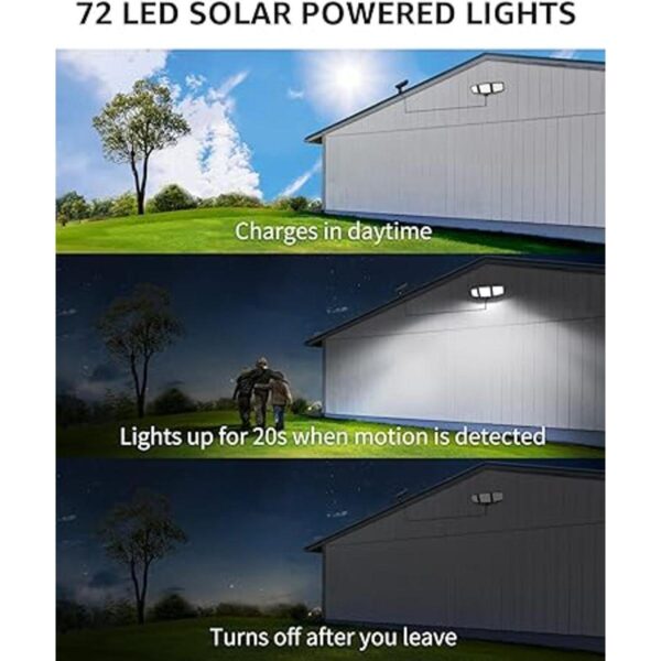Lepro Luces solares de inundación para exteriores WL5000_4