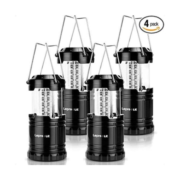 Lepro Linterna LED de camping alimentada con pilas súper_1