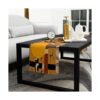 LeoHome Camino de mesa rectangular de algodón y lino