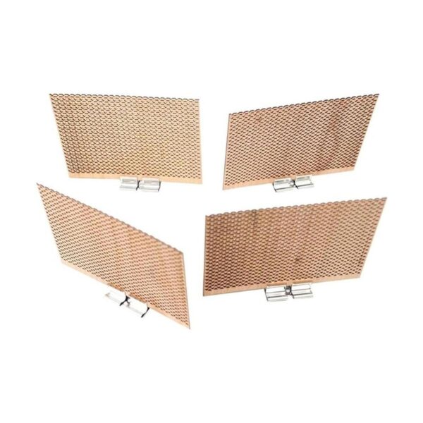 Lenisc Juego de 4 mechas de madera grandes para hacer