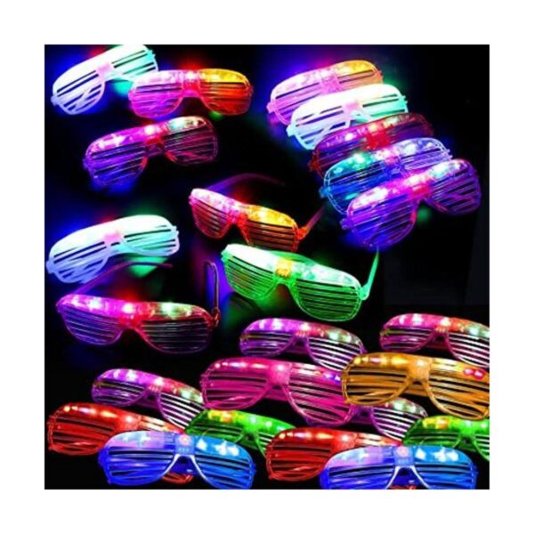 Lentes LED que brillan en la oscuridad suministros de_1